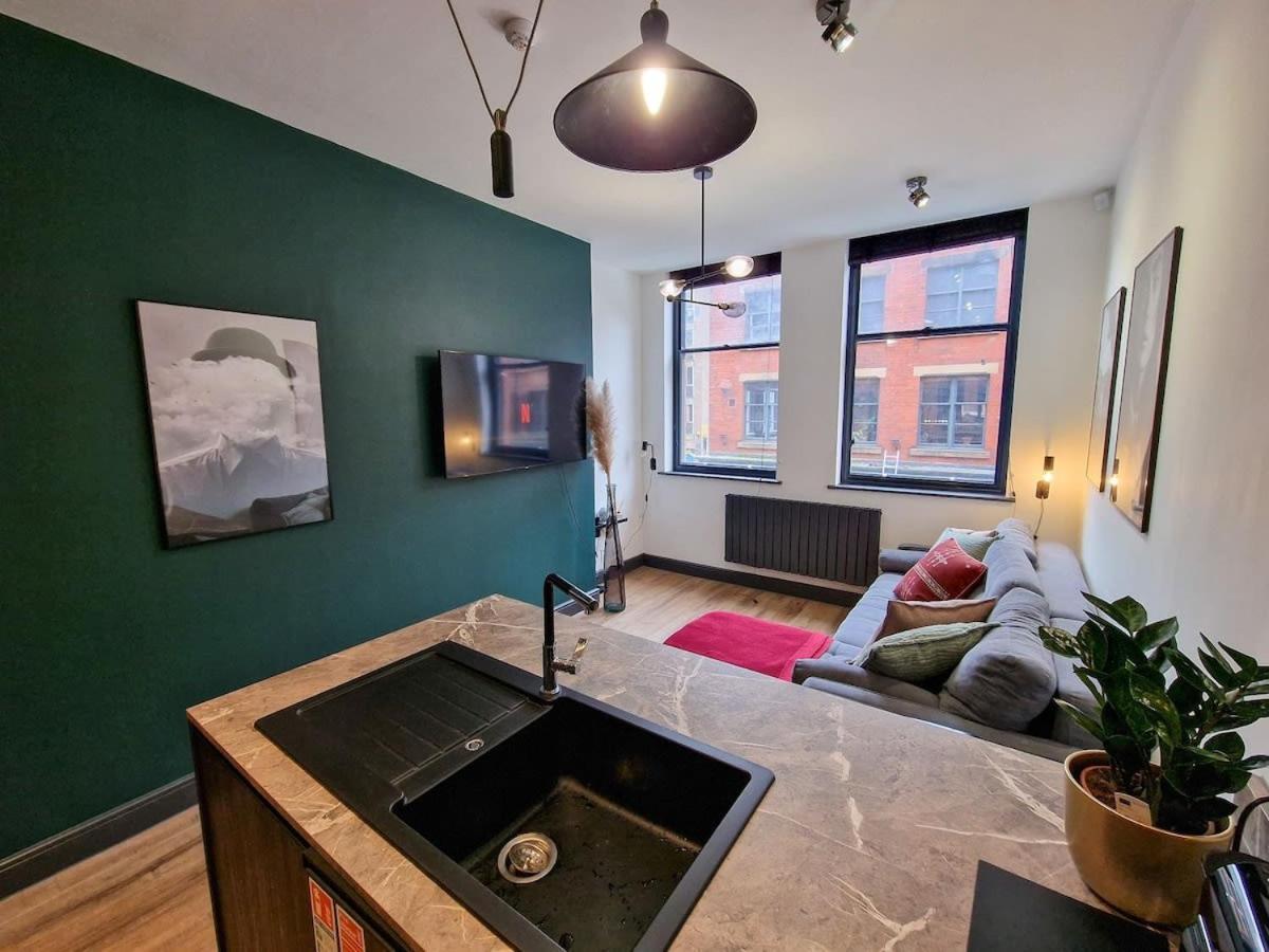 Stunning Northern Quarter Flat Manchester Exterior photo